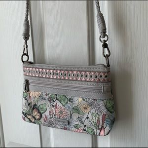 Blush In Bloom Campus Mini Crossbody Bag 🦋 🌿